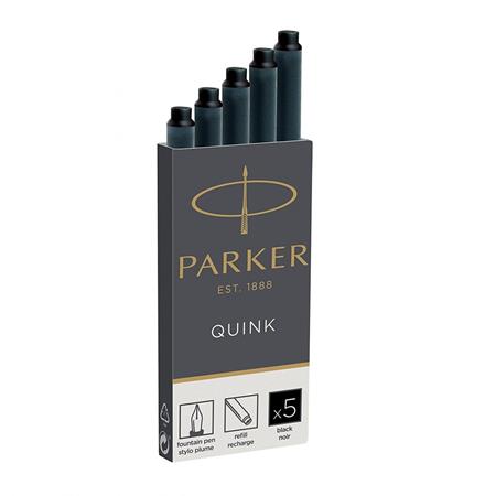 Parker Quink Ink Cartridges Permanent Black PK5