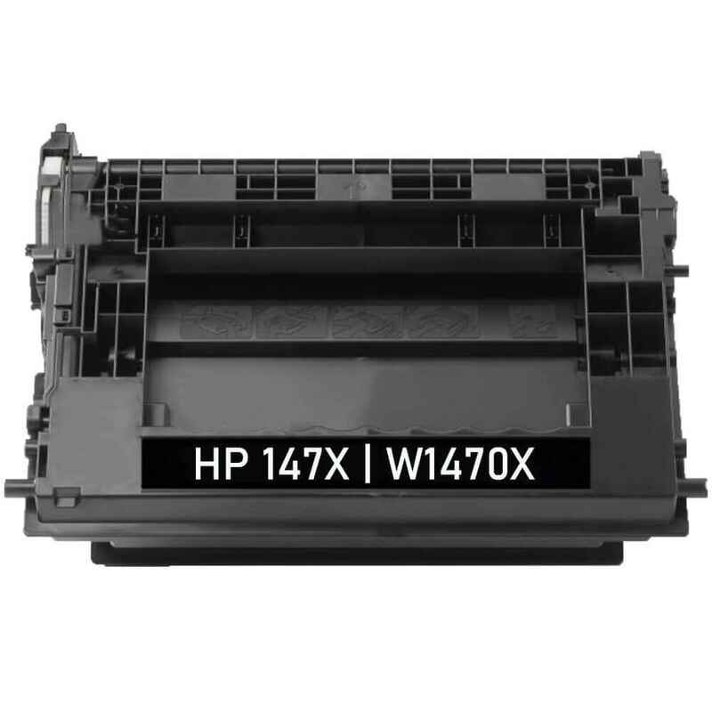 Printerinks Black Compatible Hp 147X High Capacity Toner Cartridge (Replaces Hp W1470x)