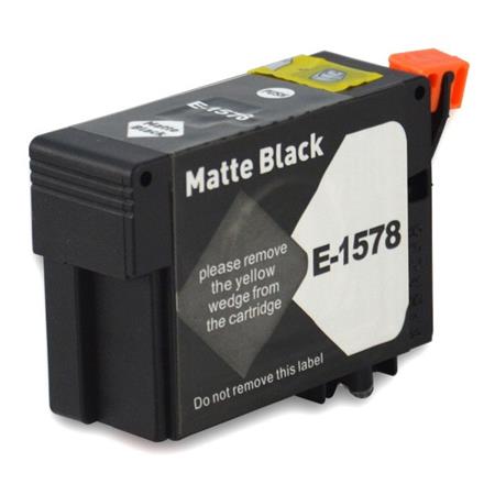 Printerinks Matteblack Compatible Epson T1578 Ink Cartridge (Replaces Epson T1578 Turtle) Matte Black