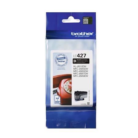 Brother Black Lc427bk Original Standard Capacity Ink Cartridge