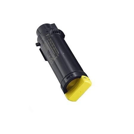 compatible yellow dell 3p7c4 high capacity toner cartridge replaces dell 593-bbse