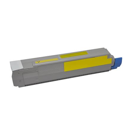 compatible yellow oki 43865729 toner cartridge