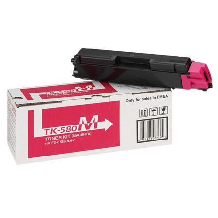 Kyocera Magenta Tk-580M Original Toner Cartridge
