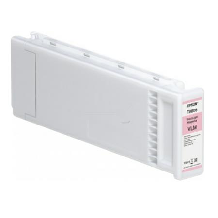 Epson Lightmagenta T8006 (C13t800600) Vivid Light Magenta Original Ultrachrome Ink Cartridge (700Ml)