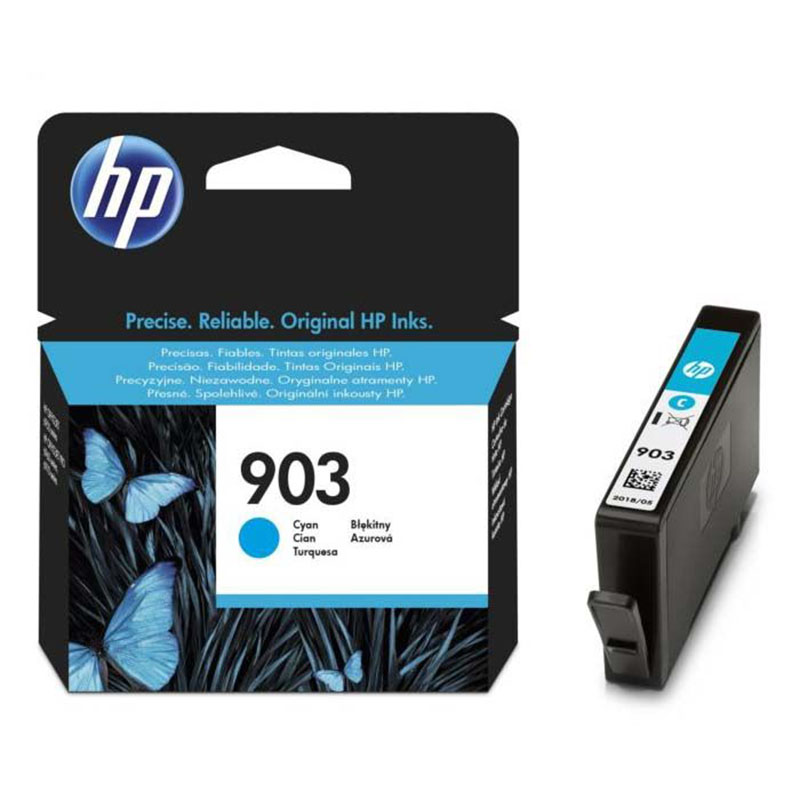 Hp Cyan 903 (T6l87ae) Original Standard Capacity Ink Cartridge