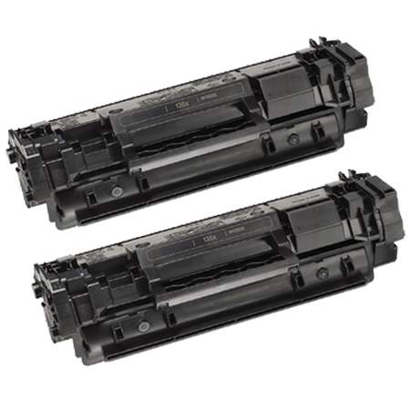 Printerinks Multicolor Compatible Hp 135X Black High Capacity Toner Cartridges (2 Pack) Twin Pack