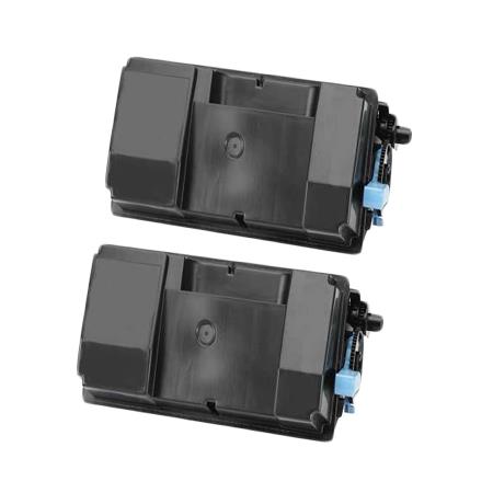 Printerinks Multicolor Compatible Kyocera Tk-3150 Black Toner Cartridges (2 Pack) Twin Pack