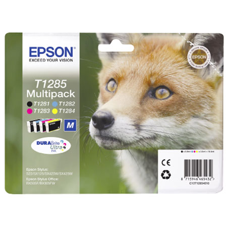 Epson Original T1285 S22 SX125 SX425W BX305F T1281-4 T1281 T1282 T1283 T1284 - Image 4