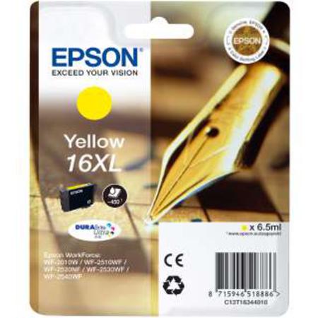 Epson Yellow 16XL (T163440) Original Durabrite Ultra High Capacity Ink Cartridge (Pen)