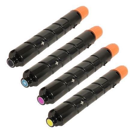 Printerinks Multicolor Compatible Canon Ir C3025i Printer Toner Cartridges (4 Pack) -1396C002aa Multipack