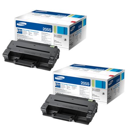 samsung mlt-d205sels black original toners twin pack 2 pack