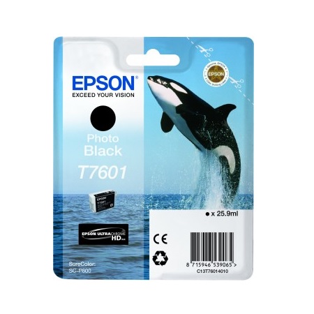 Epson Photoblack T7601 Photo Black Original Ink Cartridge