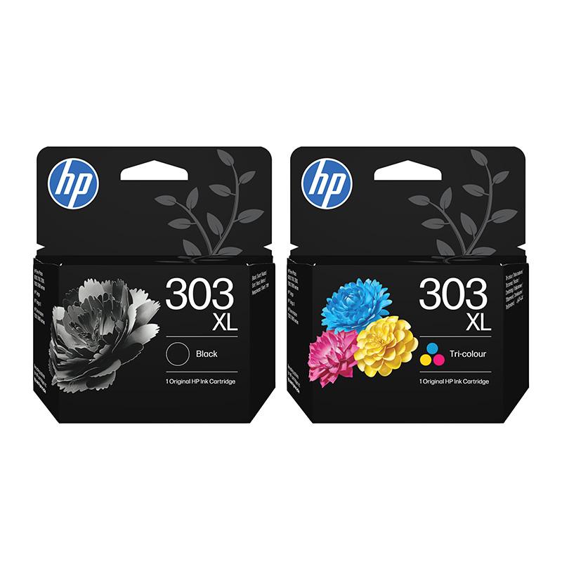 original multipack hp envy photo 7820 all-in-one printer ink cartridges 2 pack -t6n04ae