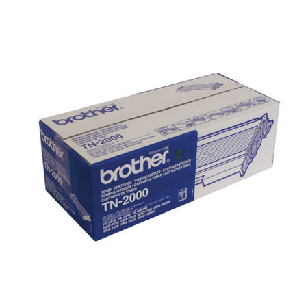 Brother Black Tn2000 Original Toner Cartridge