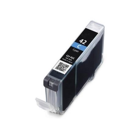 compatible cyan canon cli-42c ink cartridge replaces canon 6385b001