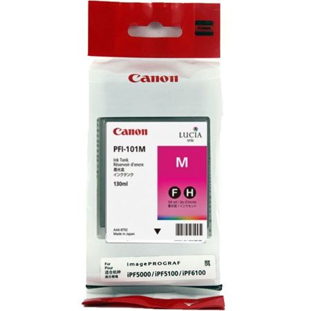 Canon Magenta Pfi-101M Original Ink Cartridge