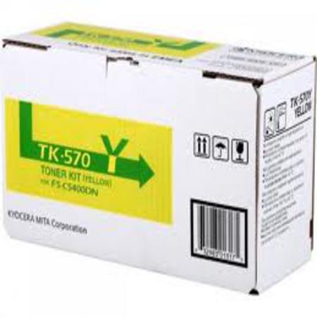 Kyocera Yellow Tk-570Y Original Toner Cartridge