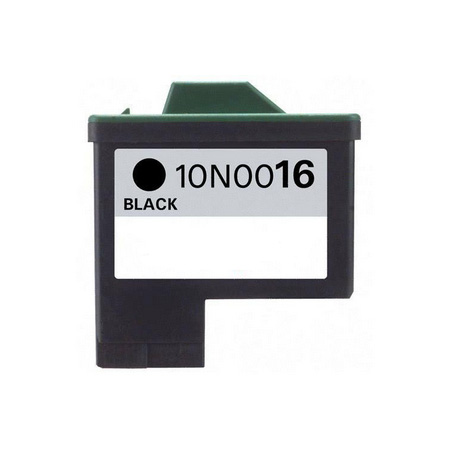 Printerinks Black Compatible Lexmark No.16 Ink Cartridge (Replaces Lexmark 10N0016e)