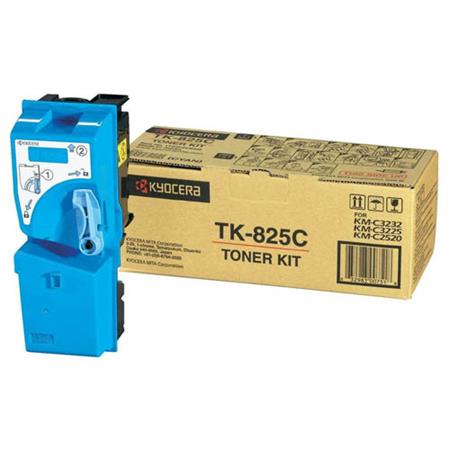 Kyocera Cyan Tk-825C Original Toner Cartridge