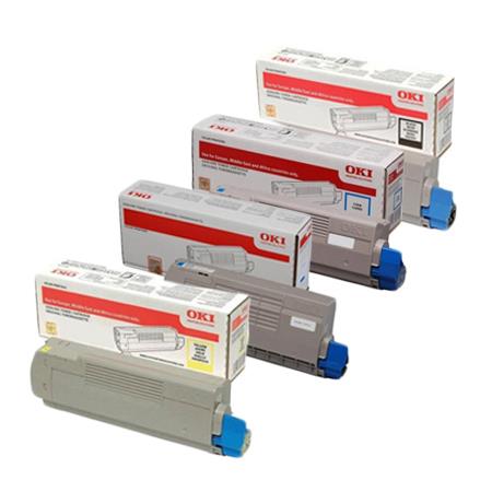 original multipack oki c710 printer toner cartridges 4 pack -44318608