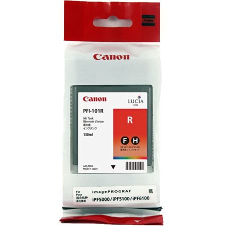Canon Red Pfi-101R Original Ink Cartridge