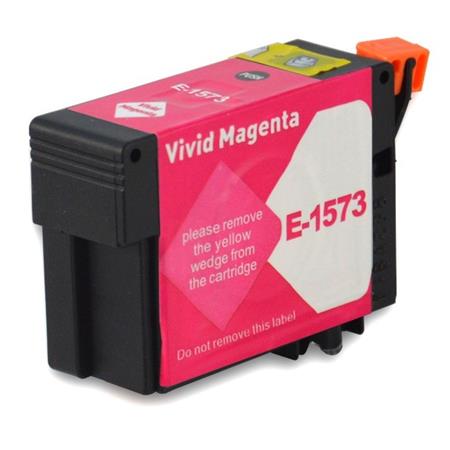 Printerinks Magenta Compatible Epson T1573 Ink Cartridge (Replaces Epson T1573 Turtle)