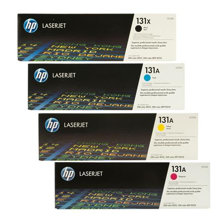hp131x131a full set original toners 4 pack