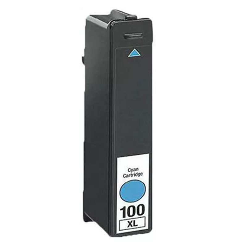 Printerinks Cyan Compatible Lexmark No.100xl Ink Cartridge (Replaces Lexmark 14N1069e)
