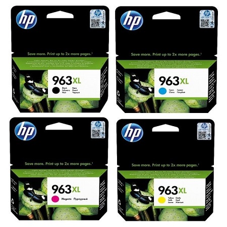 Hp Multicolor Officejet Pro 9019 Printer Ink Cartridges (4 Pack) -3Yp35ae Multipack Original