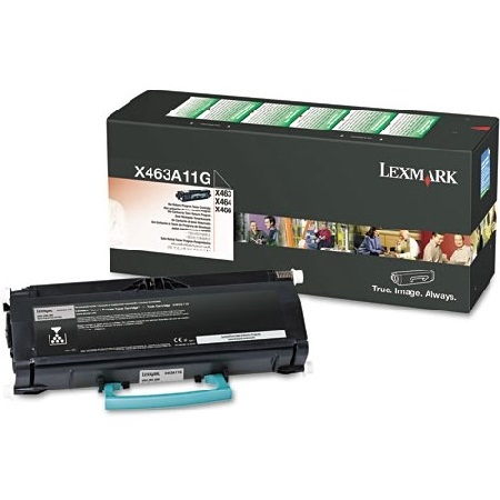 lexmark x463a11g black original toner cartridge