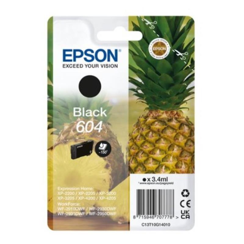 Epson 604 Ink Cartridge Pineapple Black - Image 24