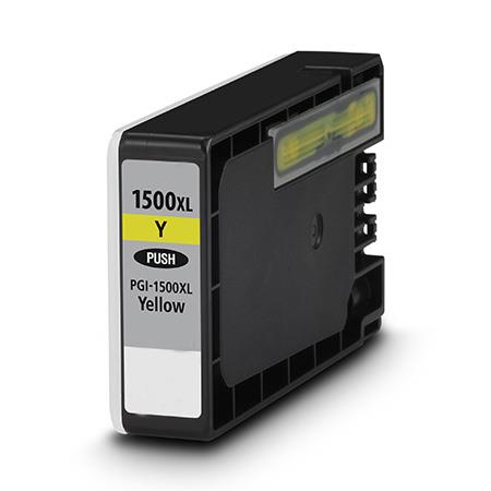 compatible yellow canon pgi-1500xly high capacity ink cartridge replaces canon 9195b001aa