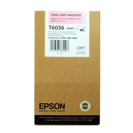 Epson Lightmagenta T6036 (T603600) Vivid Light Magenta High Capacity Original Ink Cartridge