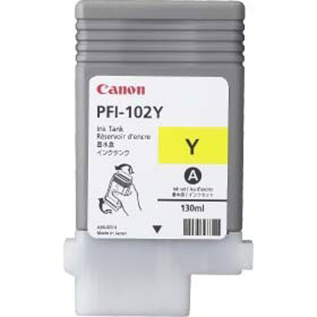 Canon Yellow Pfi-102Y Original Ink Cartridge