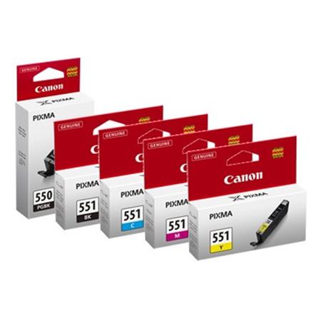 Original Multipack Canon Pixma MG7150 All-in-One Printer Ink Cartridges (5 Pack) -6496B001