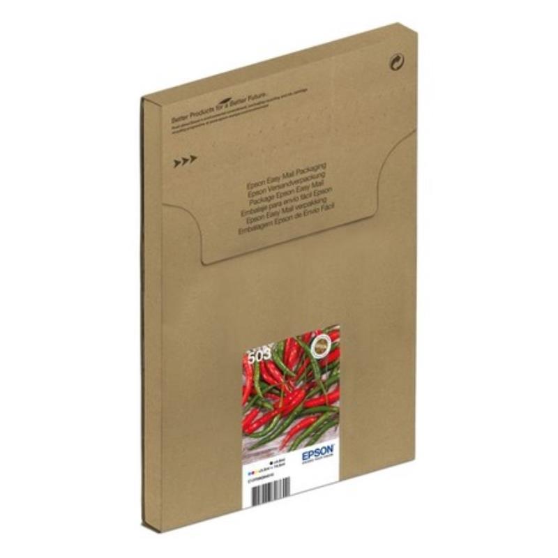 Epson Multi Colour 503 (T09q64510) Original Easymail Ink Cartridge Multipack (Chillies)