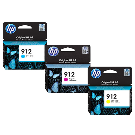 Original Multipack HP OfficeJet 8015 Printer Ink Cartridges (3 Pack) -3YL77AE