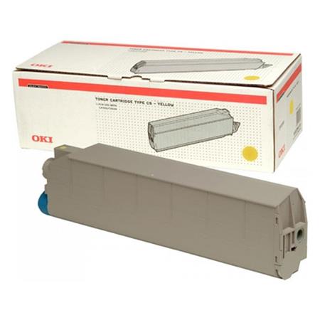 oki 41963605 original yellow toner cartridge