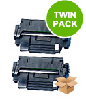 compatible twin pack ibm 63h2401 black toner cartridges 2 pack