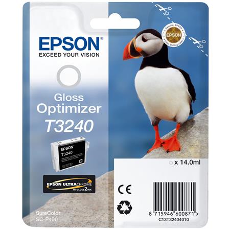 epson t3240 t324040 gloss optimiser original ink cartridge puffin
