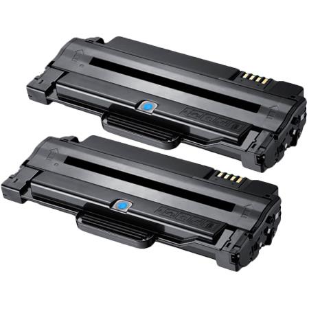 Printerinks Multicolor Compatible Samsung Ml-2525 Printer Toner Cartridges (2 Pack) -Mlt-D1052l Multipack