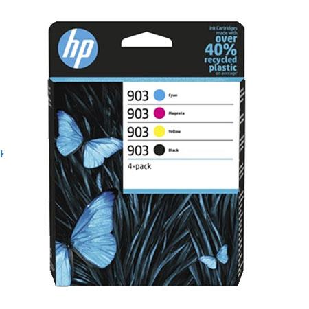 Printer Consumables HP 903 Black and Colour Original Standard Capacity Ink Cartridge Multipack (6ZC73AE)