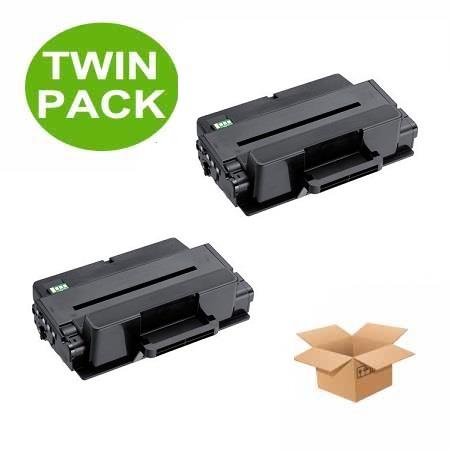 Compatible Twin Pack Samsung  MLT-D205S/ELS Black Standard Capacity Toner Cartridges (2 Pack)
