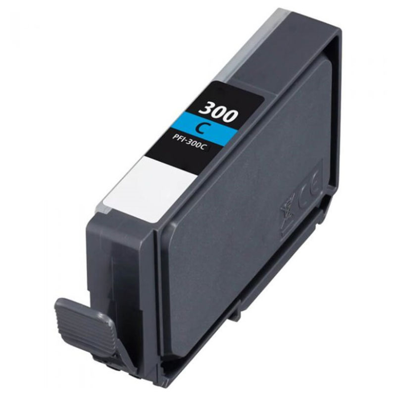 Printerinks Cyan Canon Pfi-300C Compatiblel Ink Cartridge