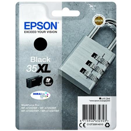 Epson 35XL Ink Cartridge Durabrite Ultra High Yield Padlock Black - Image 17