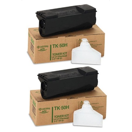 Kyocera Multicolor Tk-50H Black Original Toners Twin Pack (2 Pack)