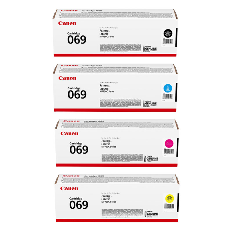 Canon Multipack I-Sensys Mf752cdw Printer Toner Cartridges (4 Pack) -5094C002 Original