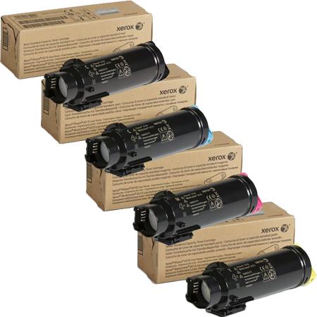 Xerox Multicolor Phaser 6510N Printer Toner Cartridges (4 Pack) -106R03476 Multipack Original