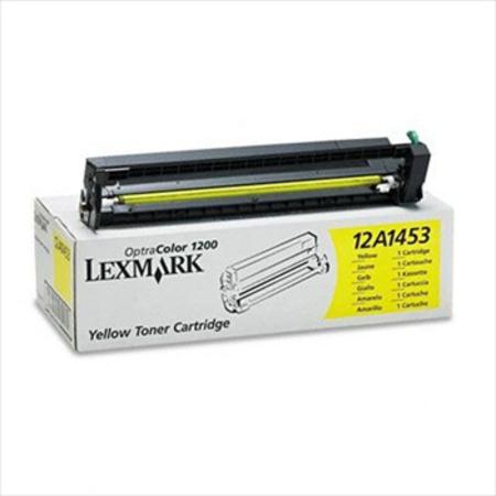 Lexmark Yellow 12A1453 Original Toner Cartridge