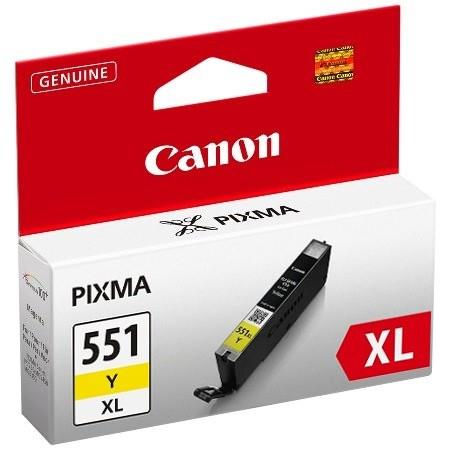 Image of Canon CLI-551Y XL - High Yield - yellow - original - ink tank